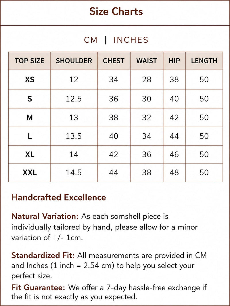 Measurements in Inches